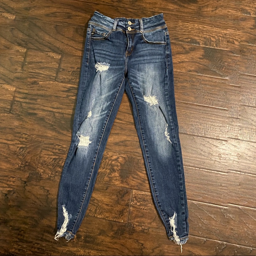 Kancan ripped skinny jeans